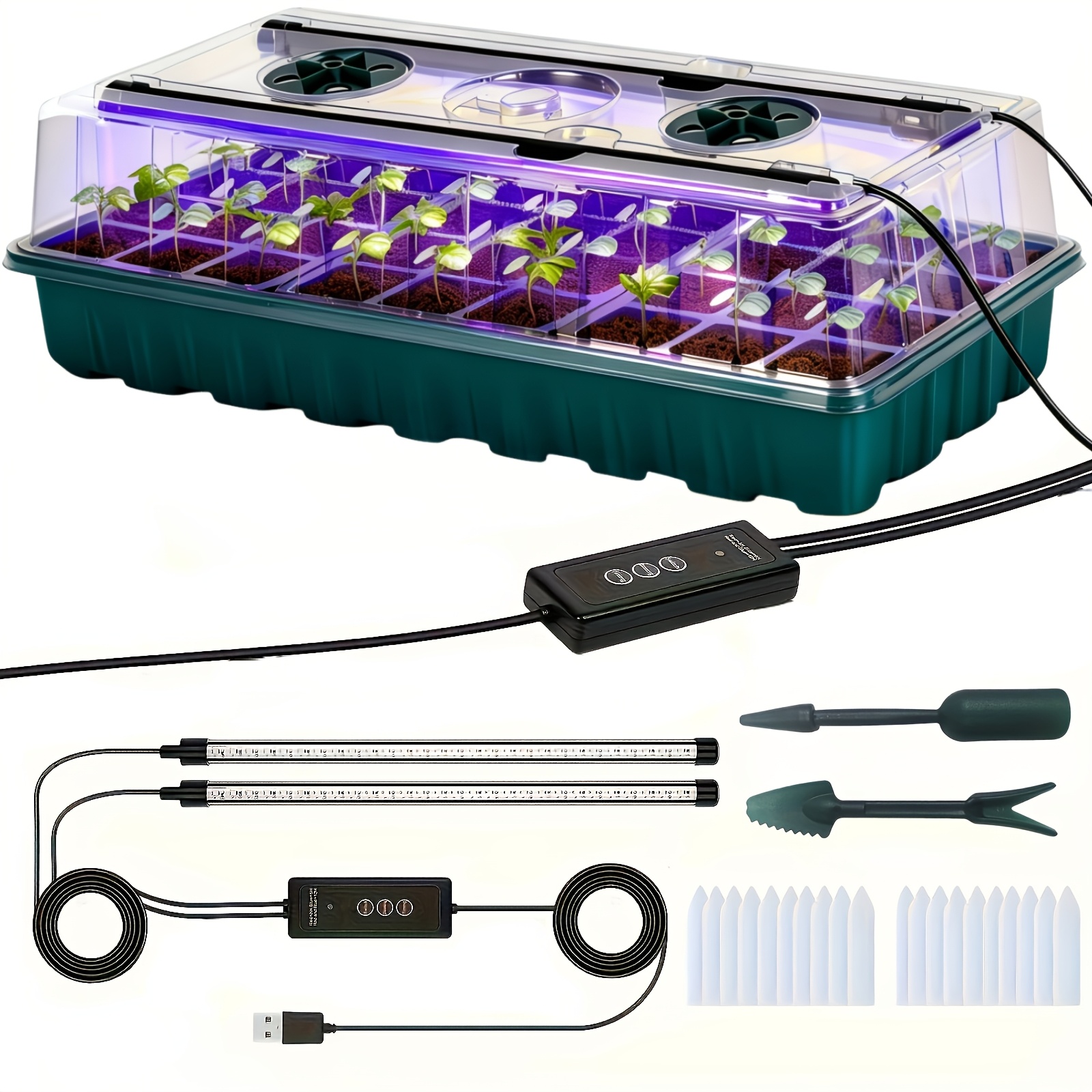 Smart Home Life - High Dome Seedling Propagation Tray Kit