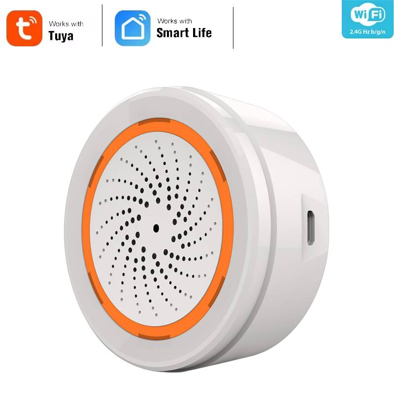Smart Home Full System - Smart Siren Alarm Tuya Zigbee Sound
