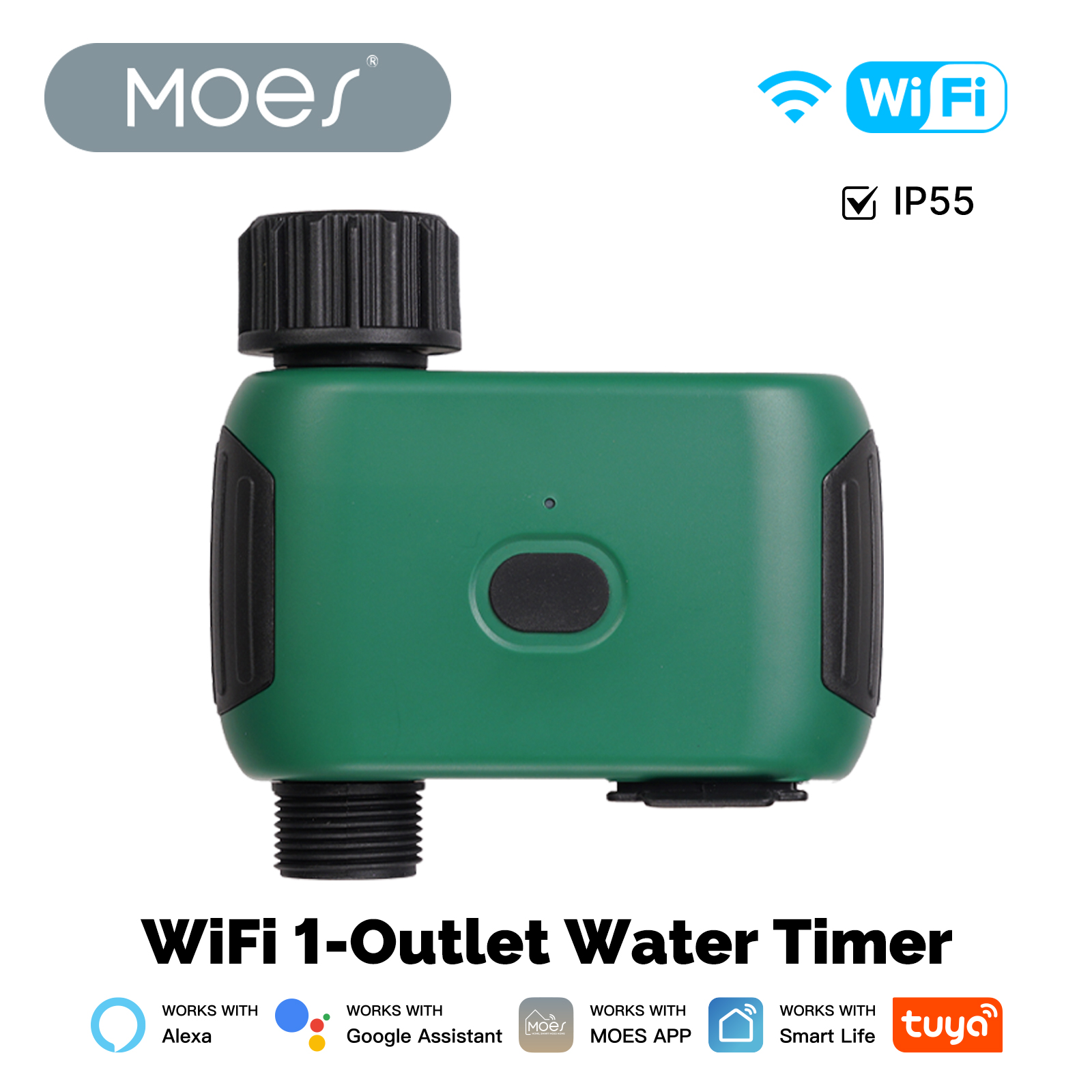 Smart Home Full System - MOES Tuya Smart WiFi 1 Outlet