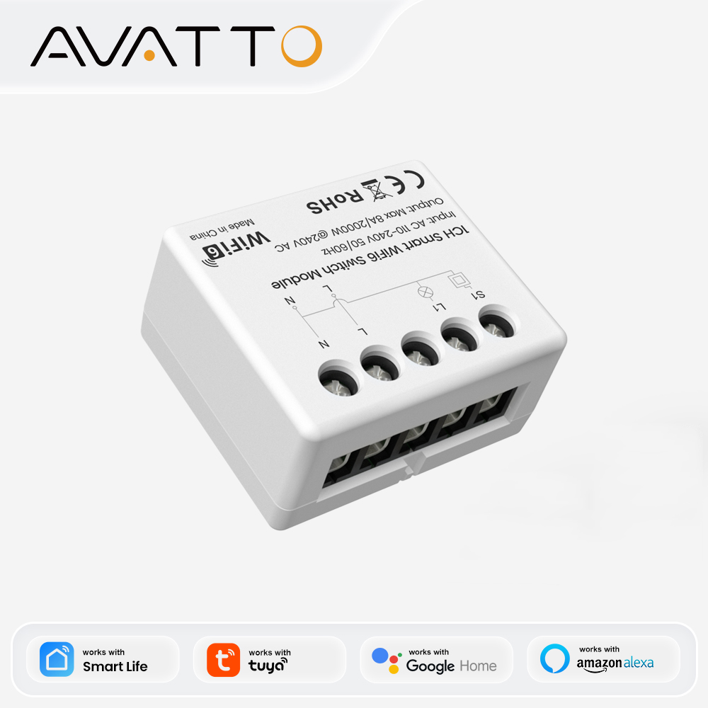 Smart Home Diy - AVATTO Tuya WiFi 6 Mini Smart