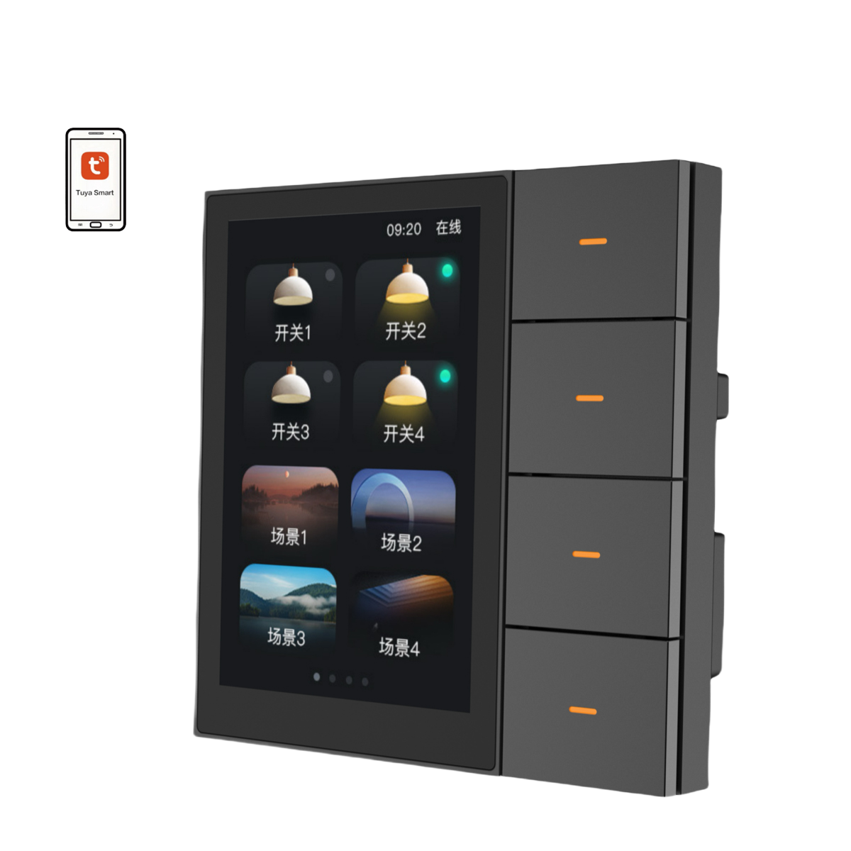 4 Gang Zigbee Smart Life Smart - Smart Home Life のレビューと価格