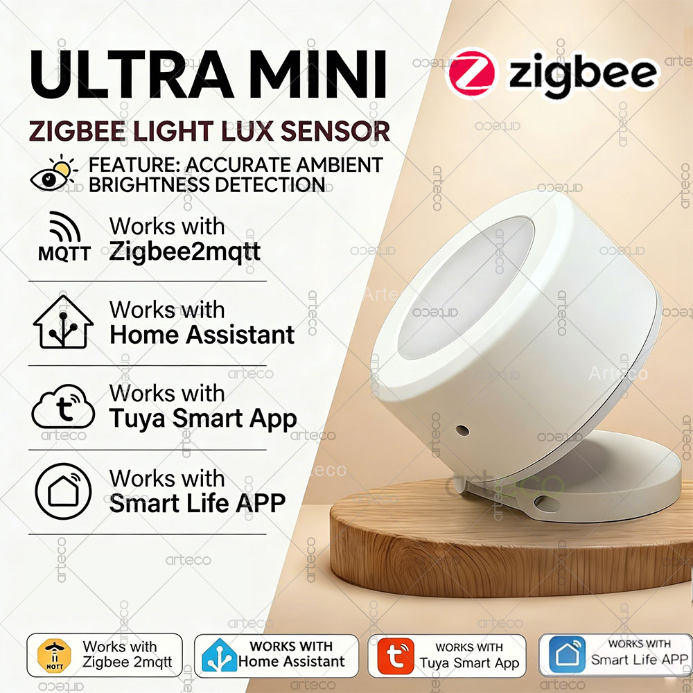 Ultra Mini Zigbee Light Sensor - Smart Home Monitoring のレビューと価格