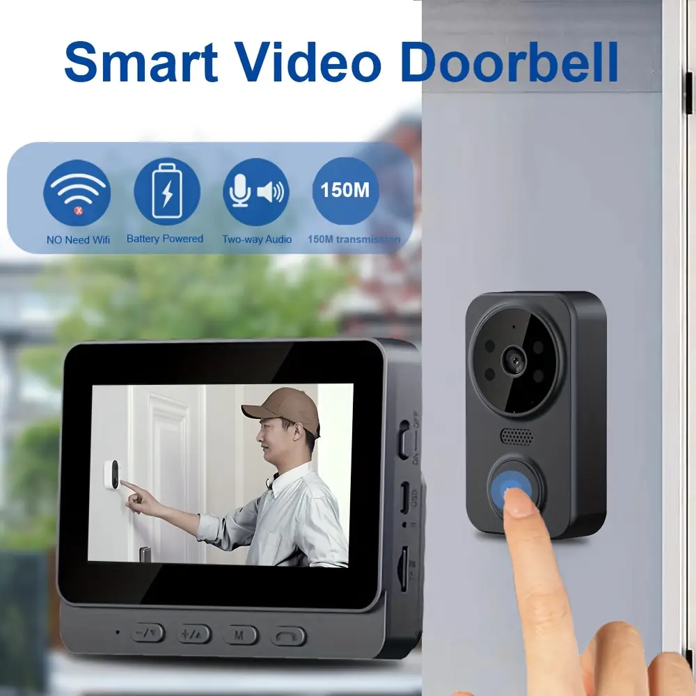2026 HD Wireless Video Doorbel - Smart Home Video Doorbell のレビューと価格