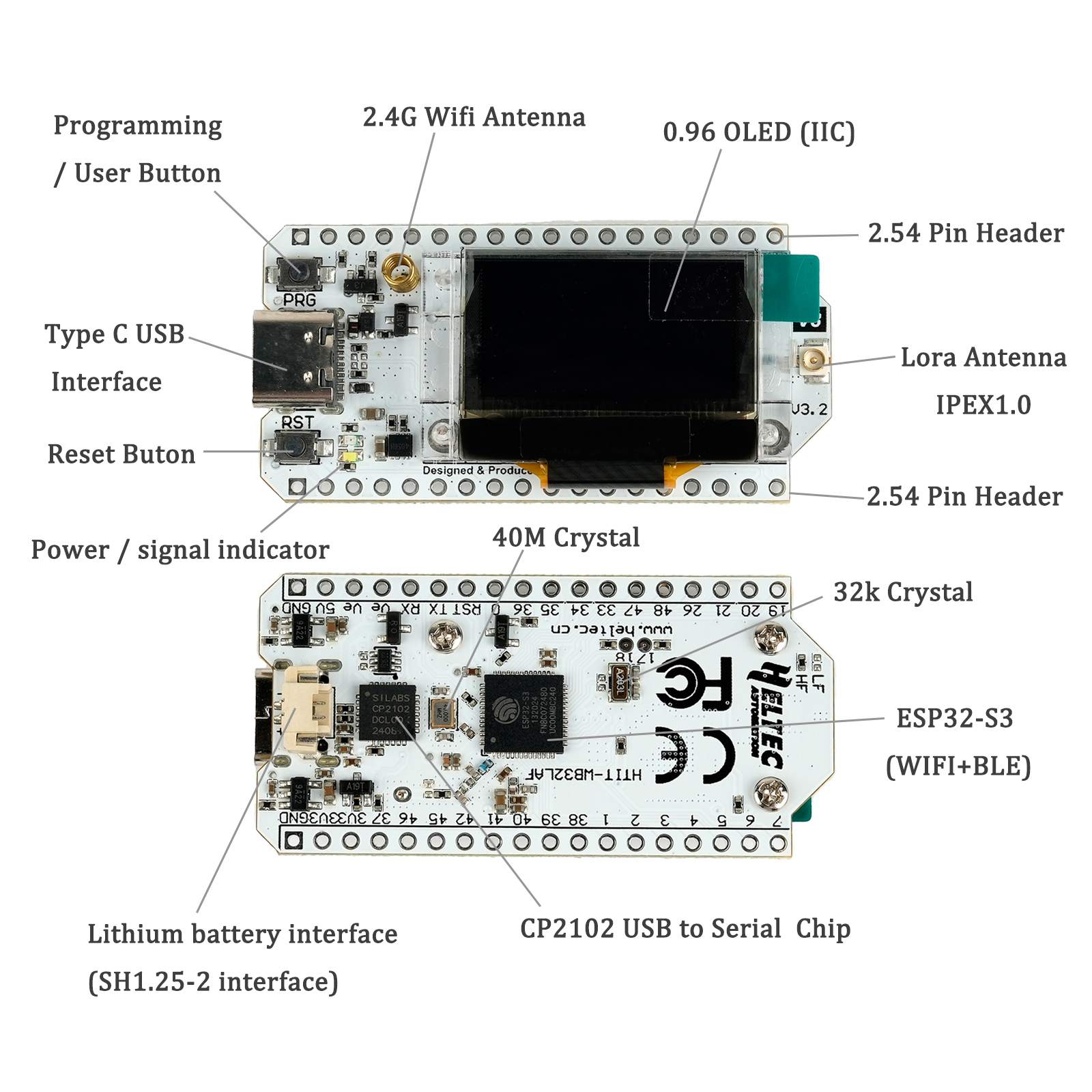 2Sets LoRa32 V3 868MHz 915MHz  - Smart Home Kits のレビューと価格
