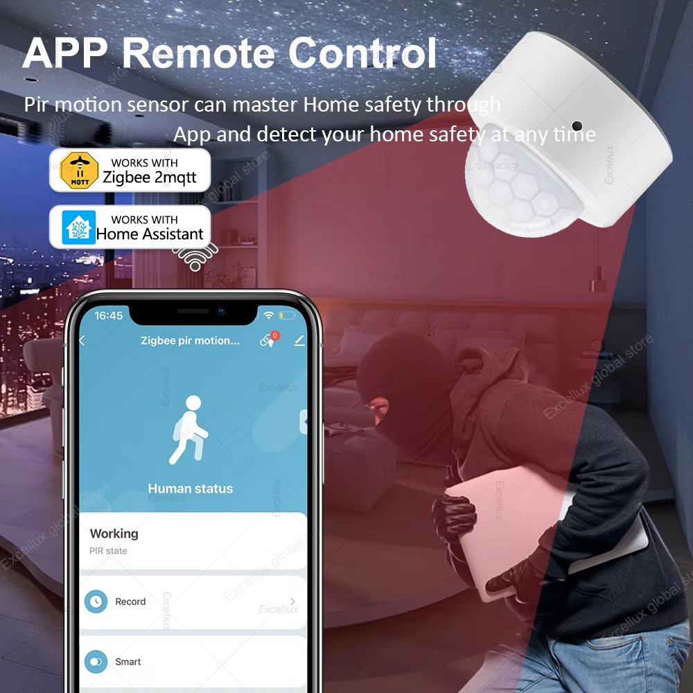 ZigBee PIR Motion Sensor Mini  - Smart Home Full System のレビューと価格