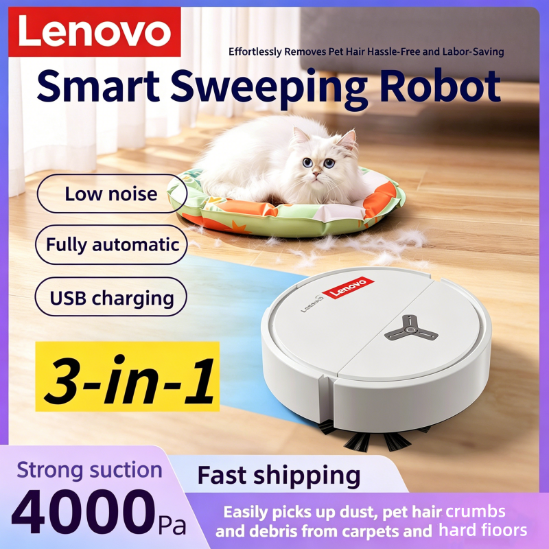 Lenovo 3-in-1 Smart Sweeping R - Smart Home Robot のレビューと価格