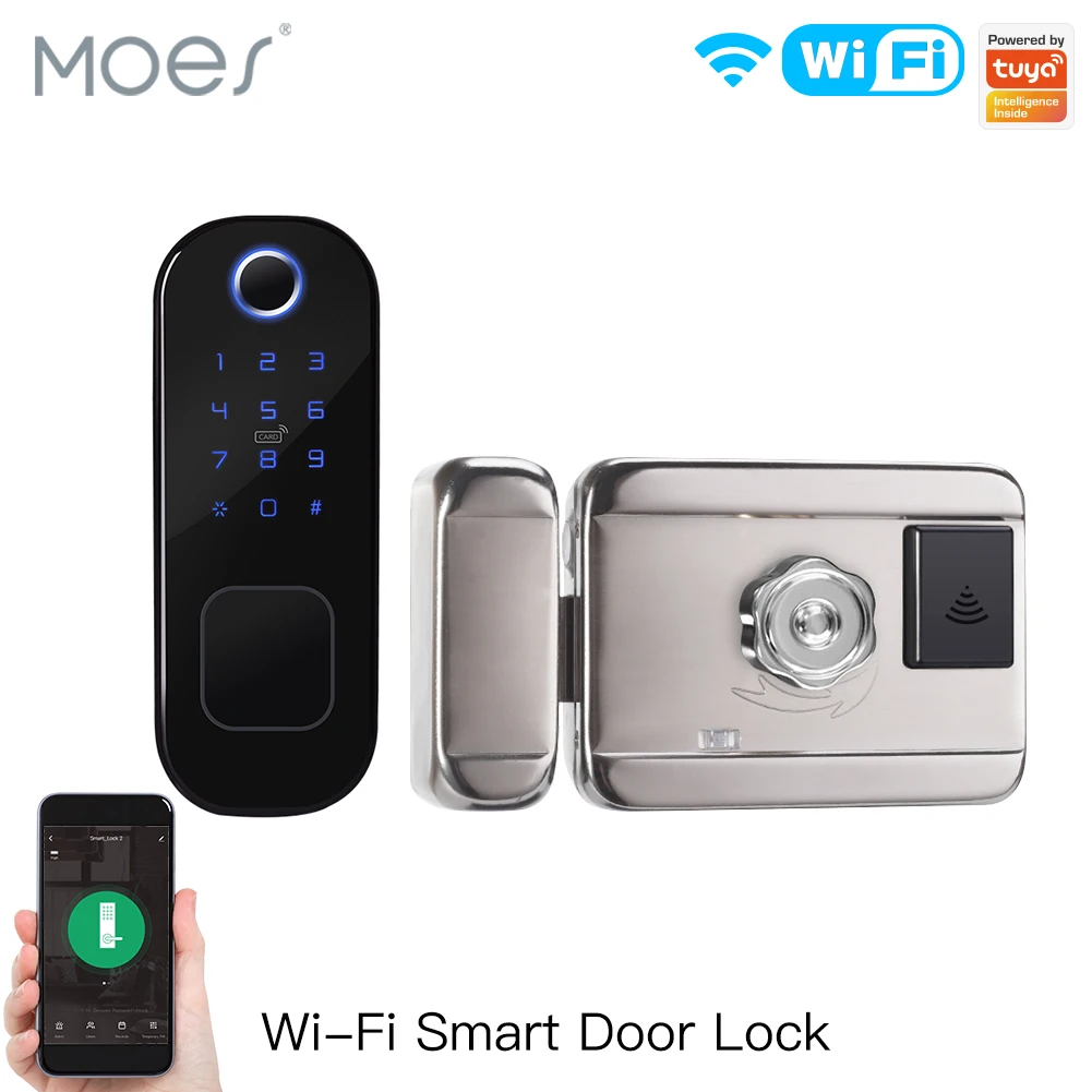 MOES WiFi Tuya Smart Lock Door - Smart Home Door Lock のレビューと価格