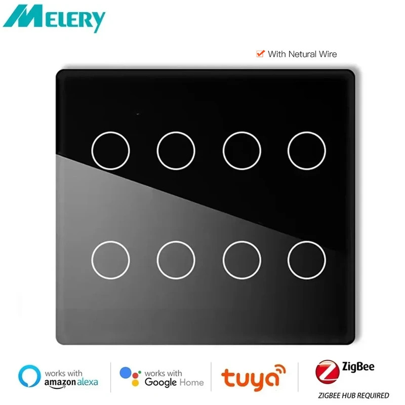 Brazil Tuya Zigbee Light Switc - Smart Home Panel のレビューと価格