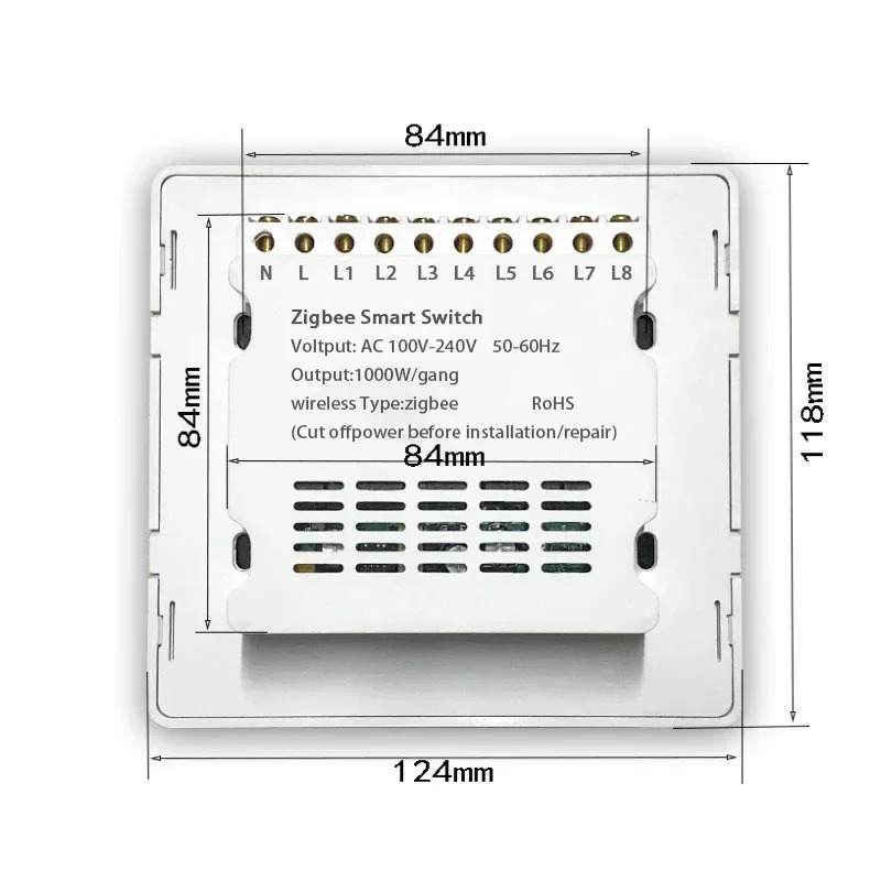 Brazil Tuya Zigbee Light Switc - Smart Home Panel のレビューと価格