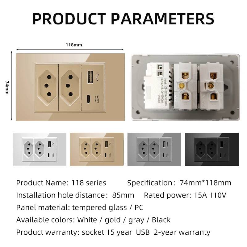 Herepow Brazil Standard Dual U - Smart Home Or Smart Home のレビューと価格