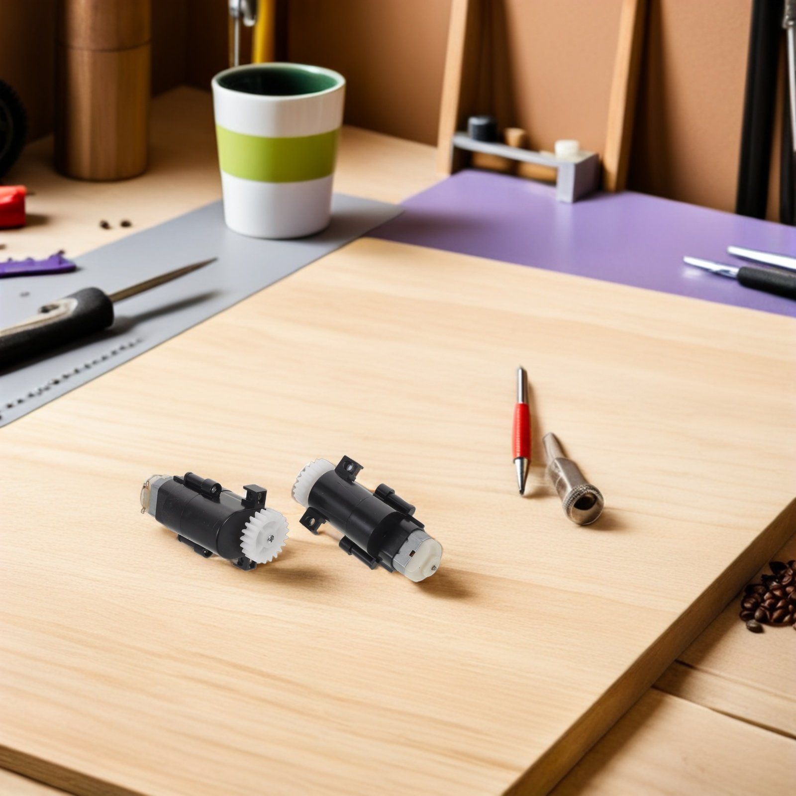 2Pcs Smart Trash Bin Gear Moto - Smart Home Kits のレビューと価格