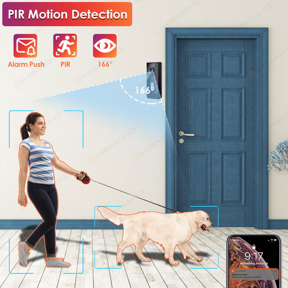 Tuya WiFi Doorbell Camera Outd - Smart Home Video Doorbell のレビューと価格