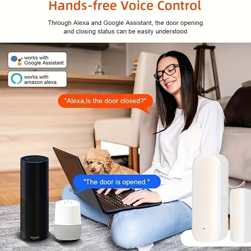Work With Tuya ZigBee 3.0 Door - Smart Home Voice Assistant のレビューと価格
