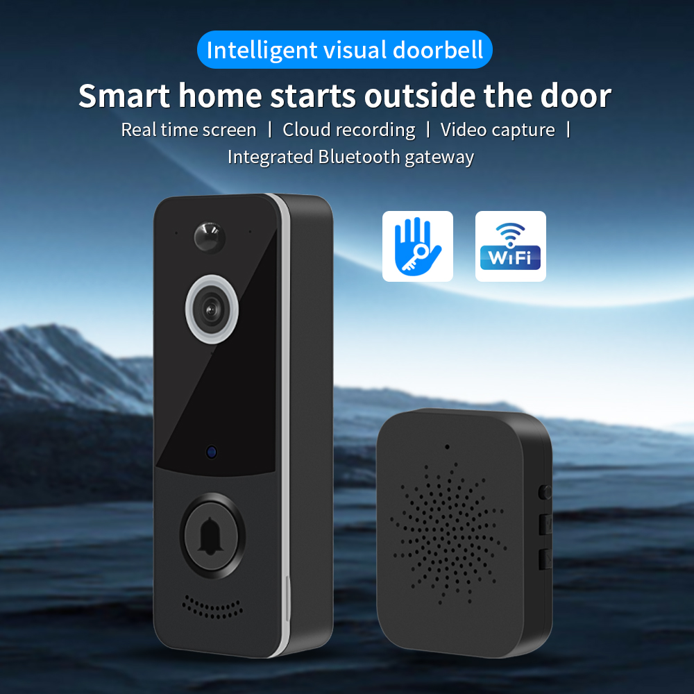 1080P WIFI Video Doorbell TTLO - Smart Home Video Doorbell のレビューと価格