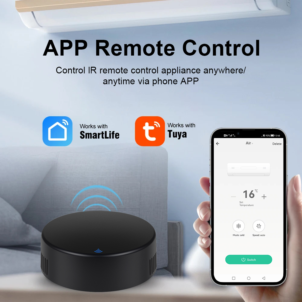 Tuya WiFi RF IR Remote Control - Universal Remote Smart Home のレビューと価格