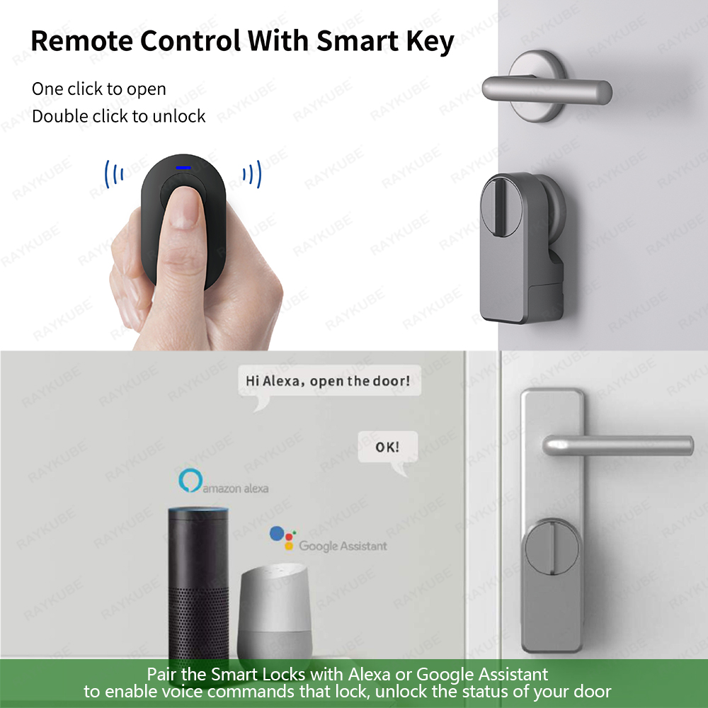 RAYKUBE A1 Pro Tuya BEL Smart  - Smart Home Door Lock のレビューと価格