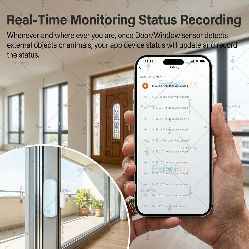 Zigbee Door Window Sensor Magn - Smart Home Monitoring のレビューと価格