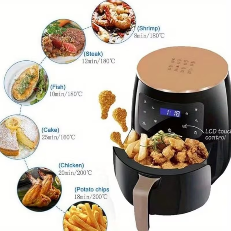 1.19-Gallon Air Fryer: Feature - Smart Home Icon のレビューと価格