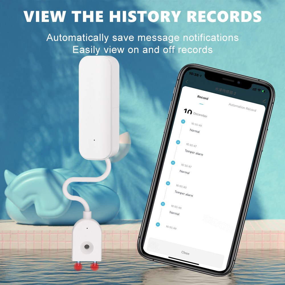 WiFi or Zigbee Water Leak Sens - Smart Home Or Smart Home のレビューと価格