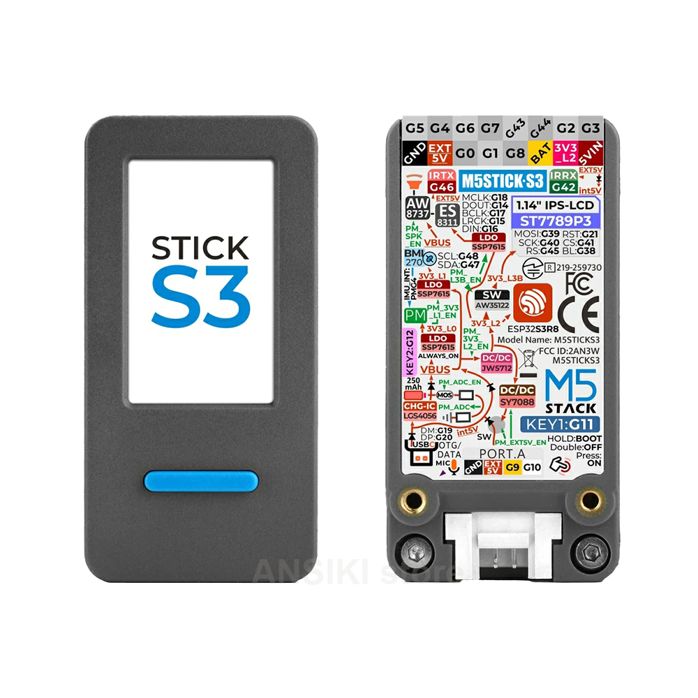 M5Stack M5StickS3 ESP32-S3 IoT - Smart Home Monitoring のレビューと価格