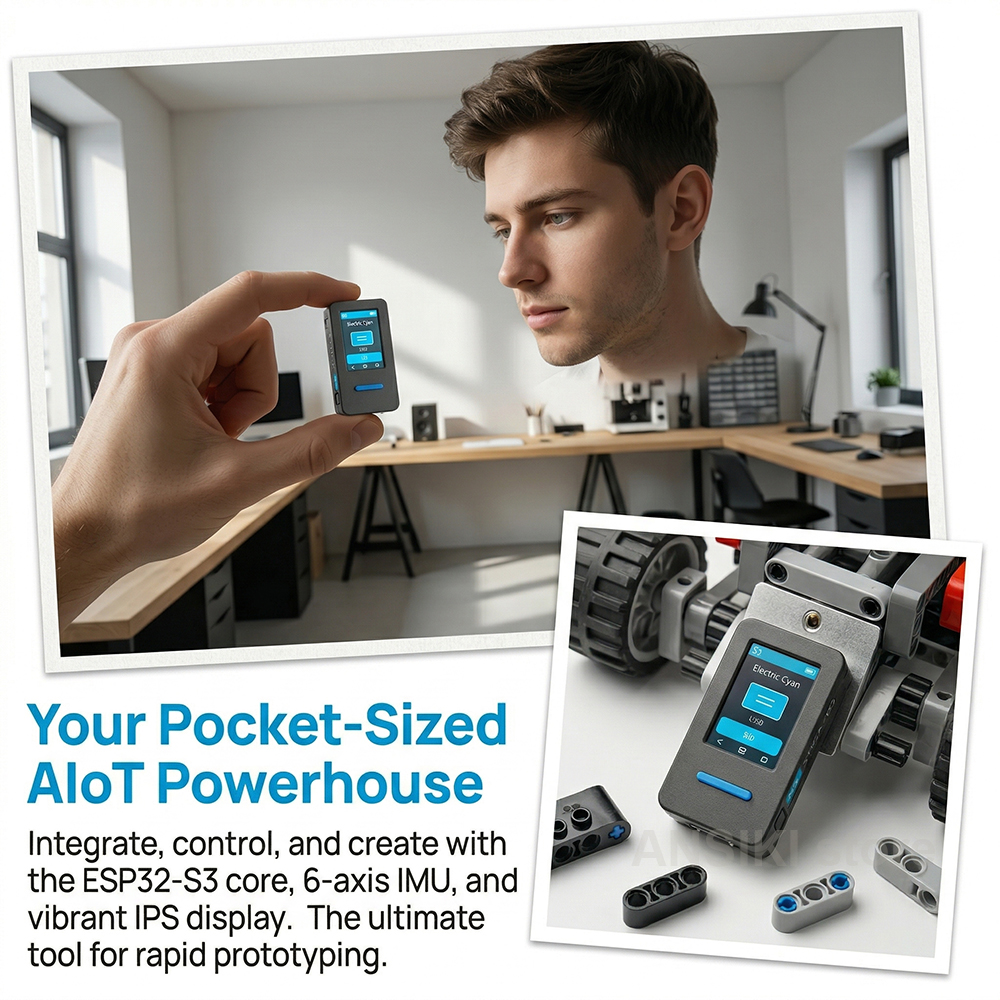 M5Stack M5StickS3 ESP32-S3 IoT - Smart Home Monitoring のレビューと価格