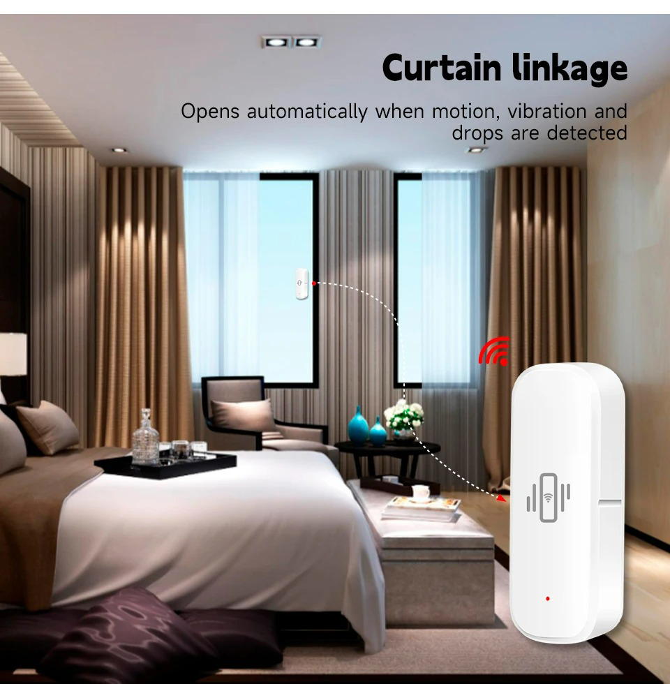 Tuya Smart WiFi Vibration Sens - Smart Home Monitoring のレビューと価格