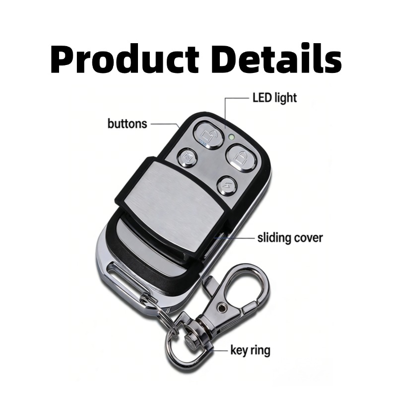 433MHz Universal Copy Remote C - Universal Remote Smart Home のレビューと価格