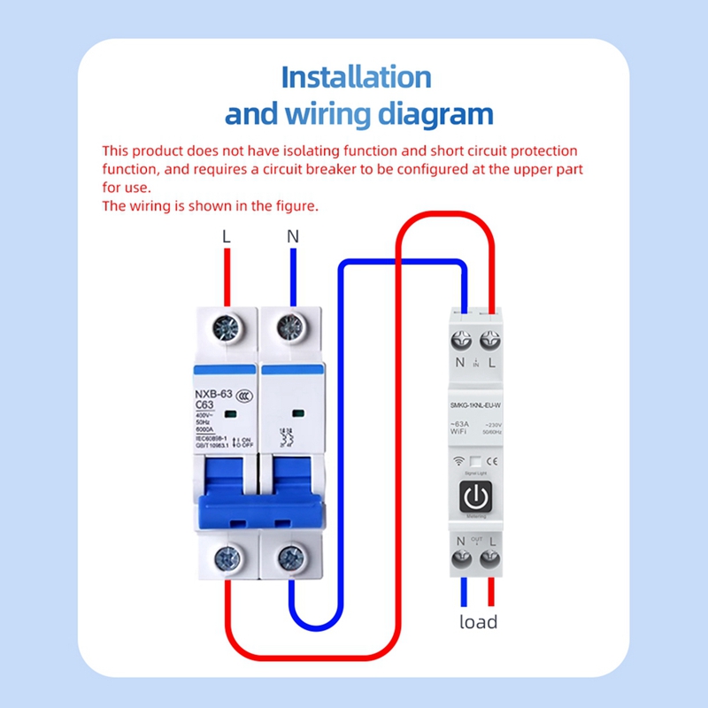 Tuya WIFI Smart Circuit Breake - Smart Home Life のレビューと価格