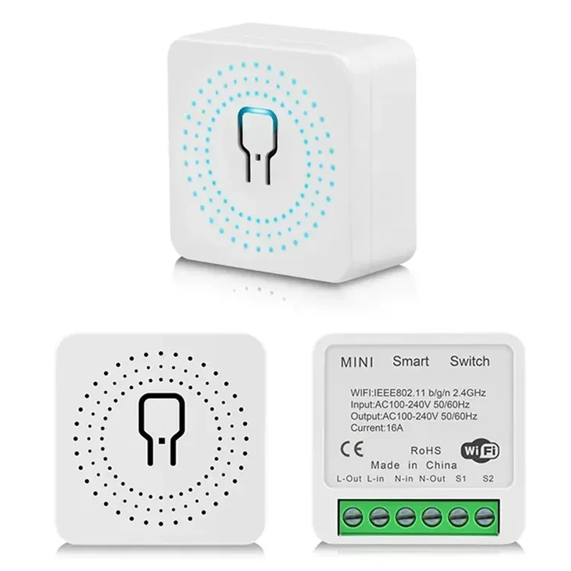 16A Tuya WiFi Smart Switch 2-w - Smart Home Energy Monitor のレビューと価格