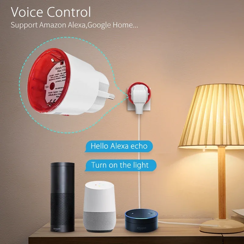 Tuya WiFi Smart Plug Socket EU - Smart Home Energy Monitor のレビューと価格