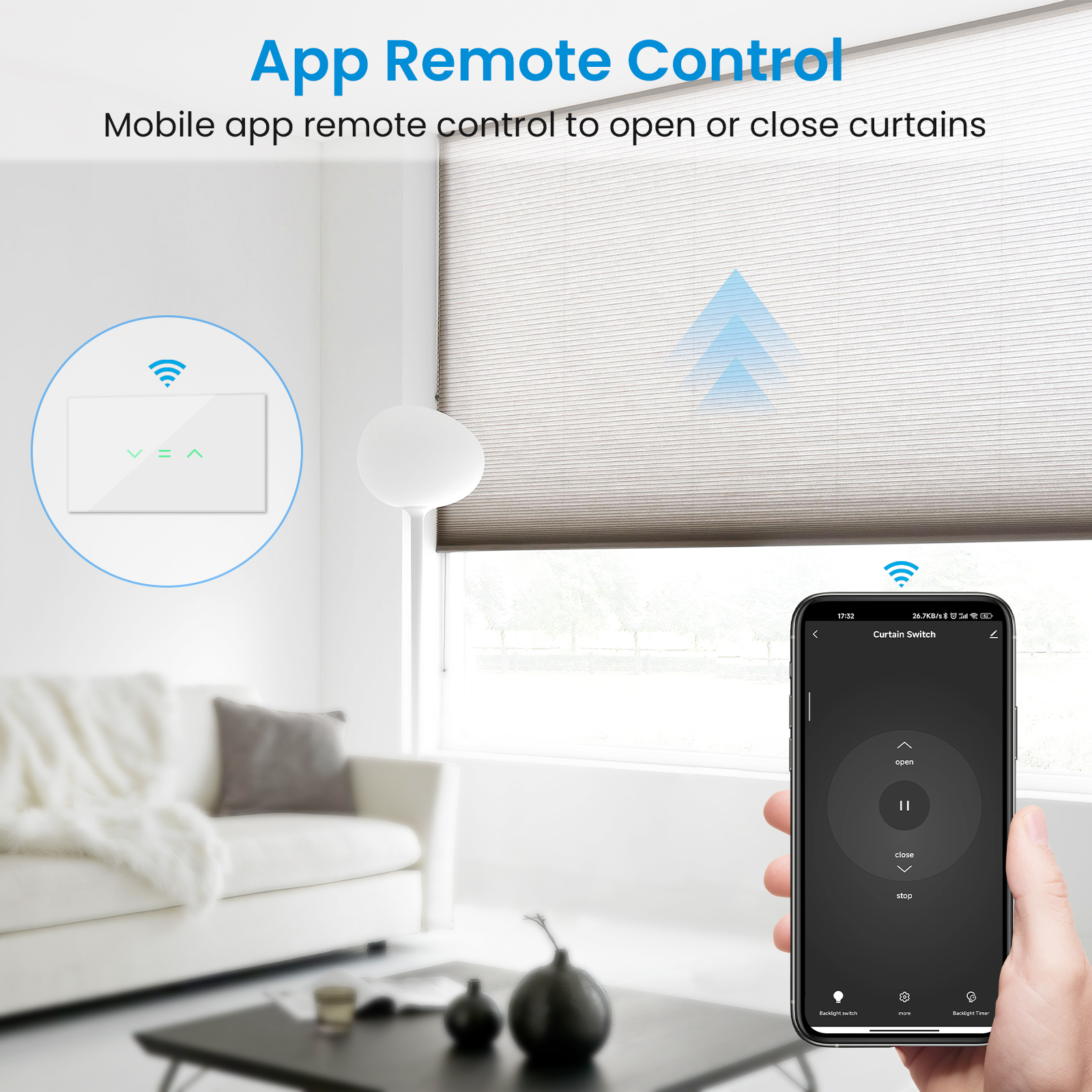 LoraTap US Curtain Blinds Roll - Universal Remote Smart Home のレビューと価格