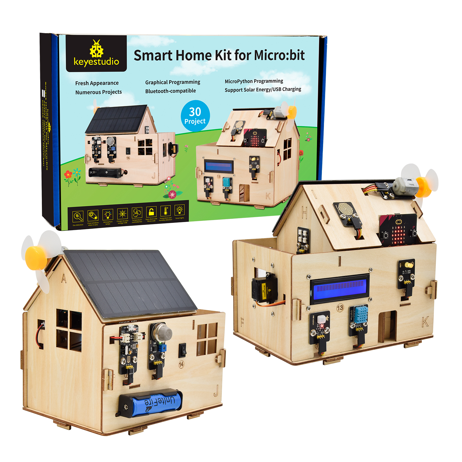Kidsbits Keyestudio Microbit V - Smart Home Micro Bit のレビューと価格