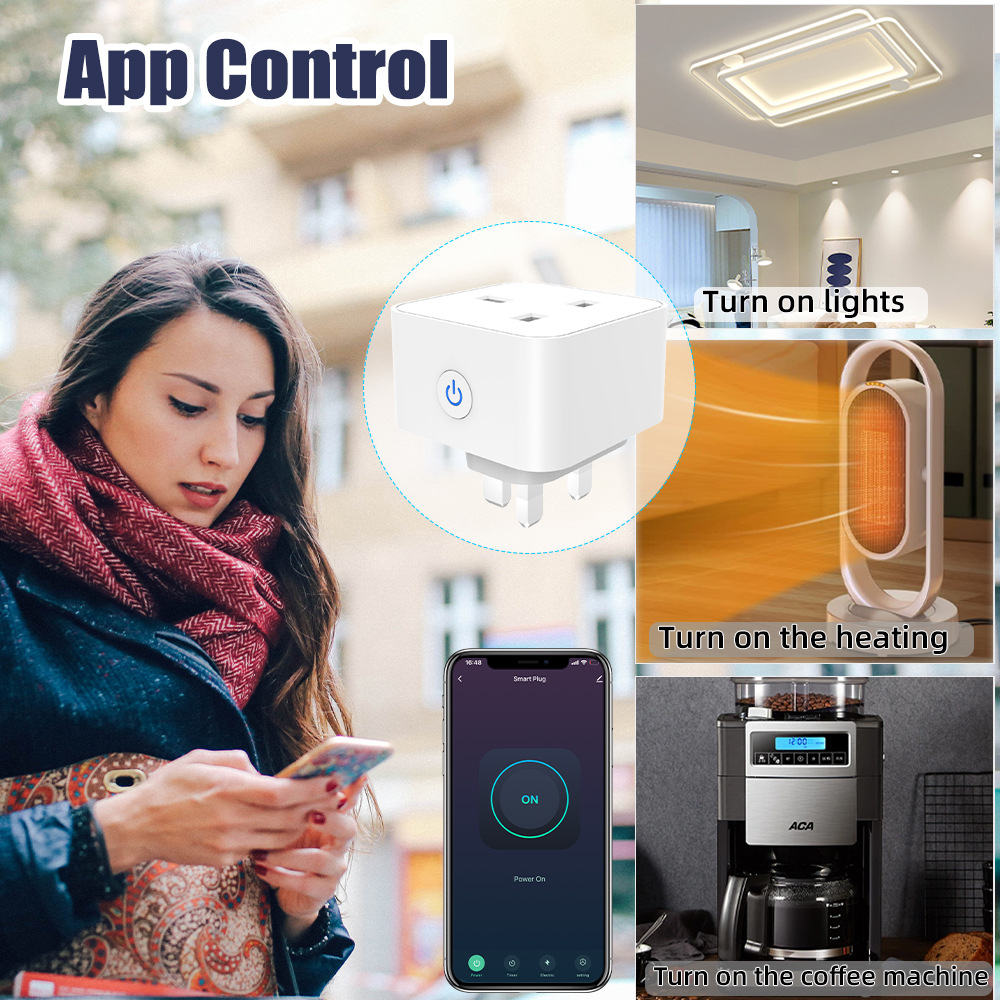 Tuya Smart Socket 16A/20A WiFi - Smart Home Or Smart Home のレビューと価格