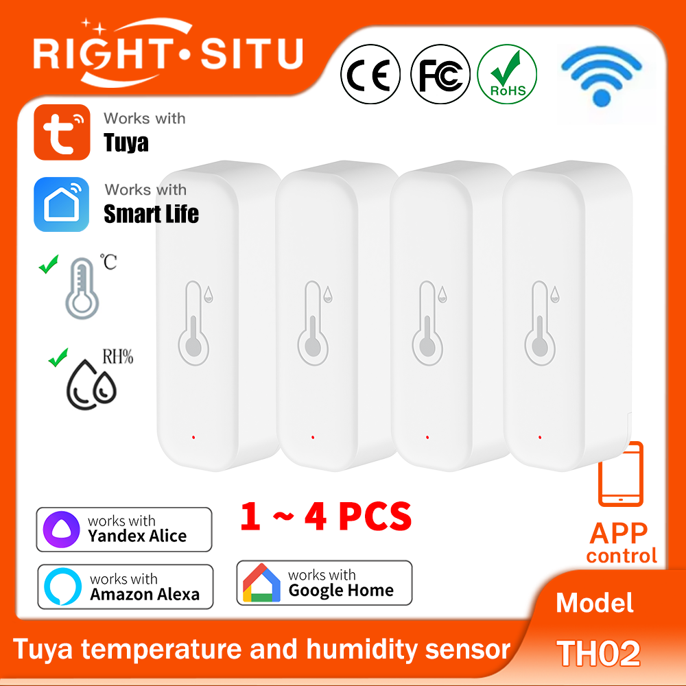 1~4pcs Tuya WiFi Temperature H - Smart Home Tablet のレビューと価格