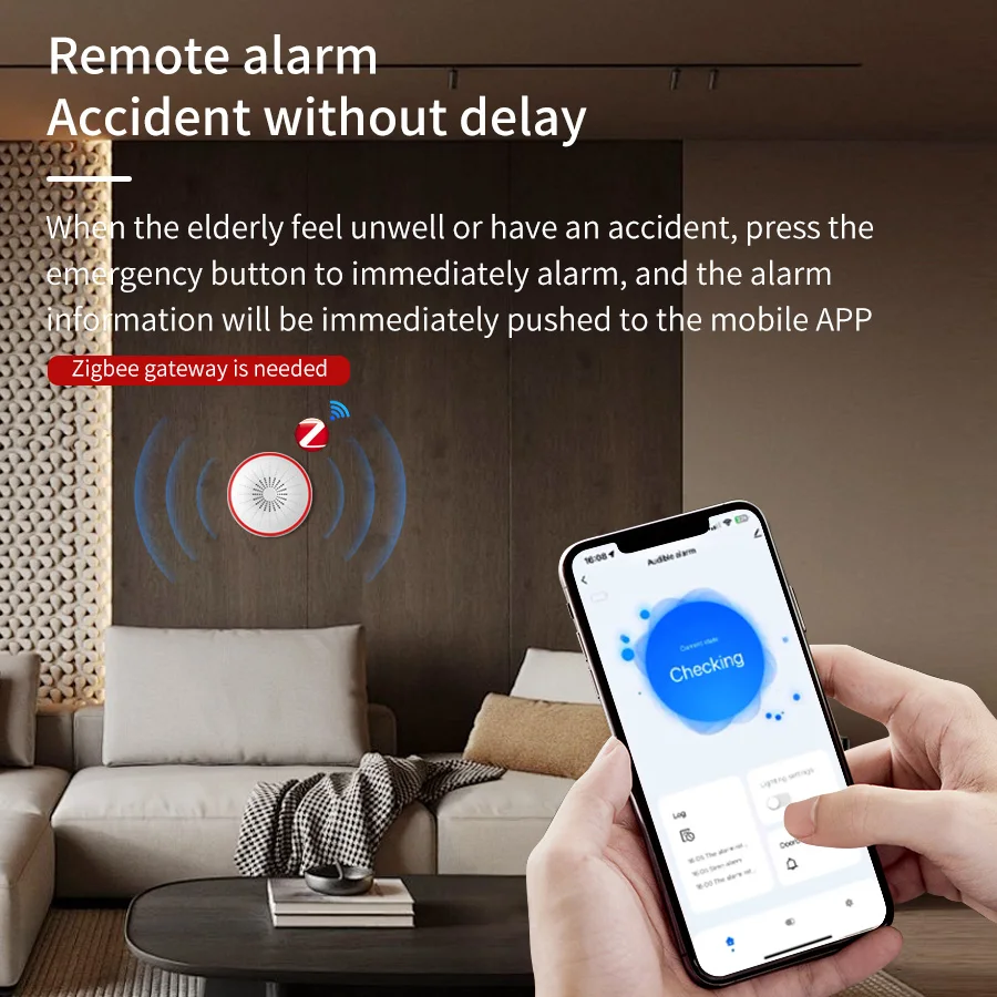 Tuya WiFi ZigBee Smart Alarm S - Smart Home Voice Assistant のレビューと価格