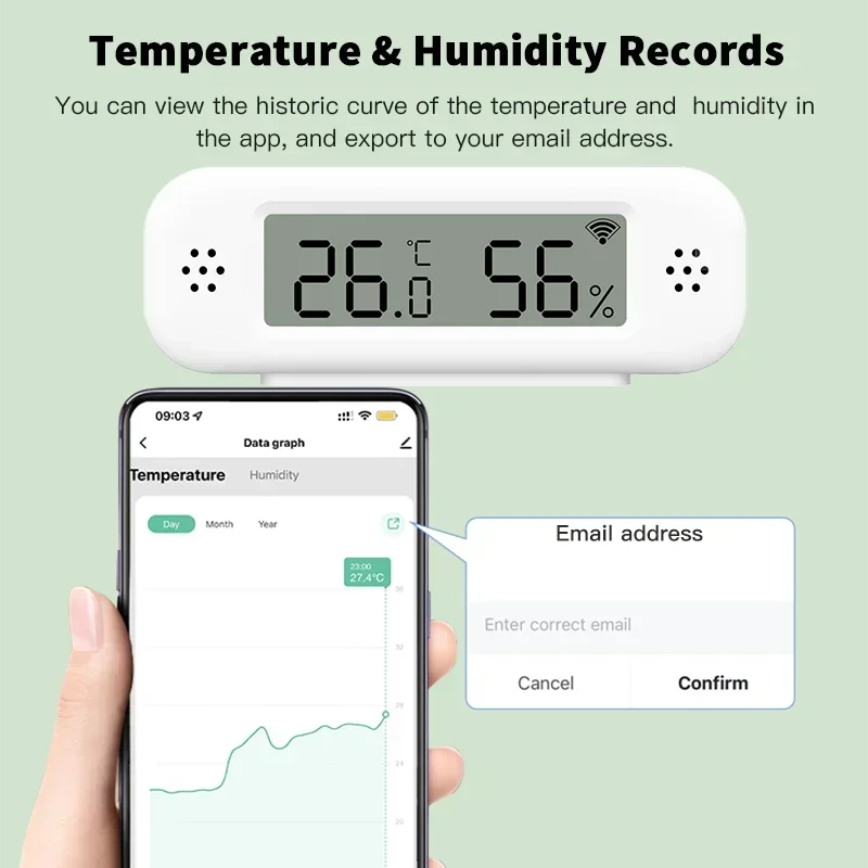 Tuya Zigbee WiFi Mini Temperat - Smart Home Tablet のレビューと価格