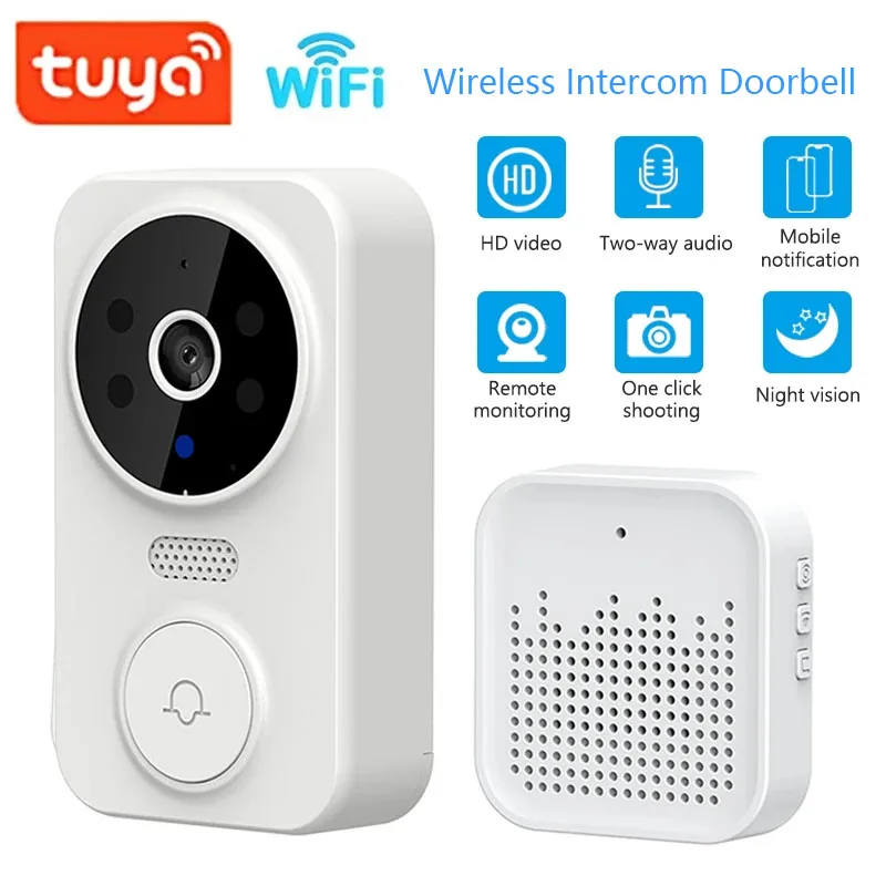 WiFi Wireless Visual Intercom  - Smart Home Video Doorbell のレビューと価格