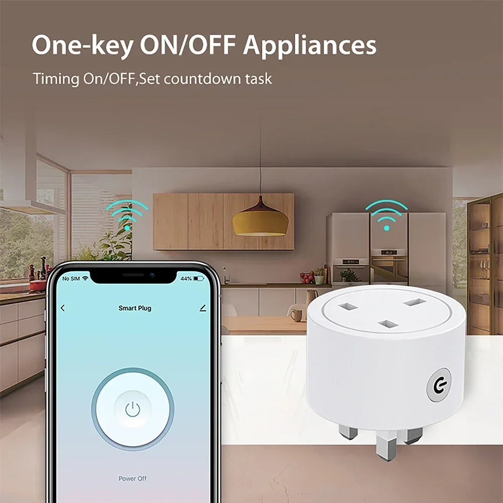 Zigbee Smart Plug 16A UK Socke - Smart Home Monitoring のレビューと価格