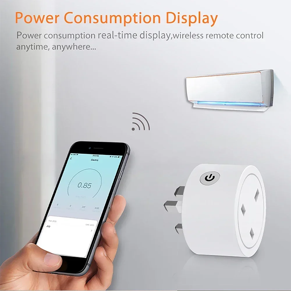 Zigbee Smart Plug 16A UK Socke - Smart Home Monitoring のレビューと価格