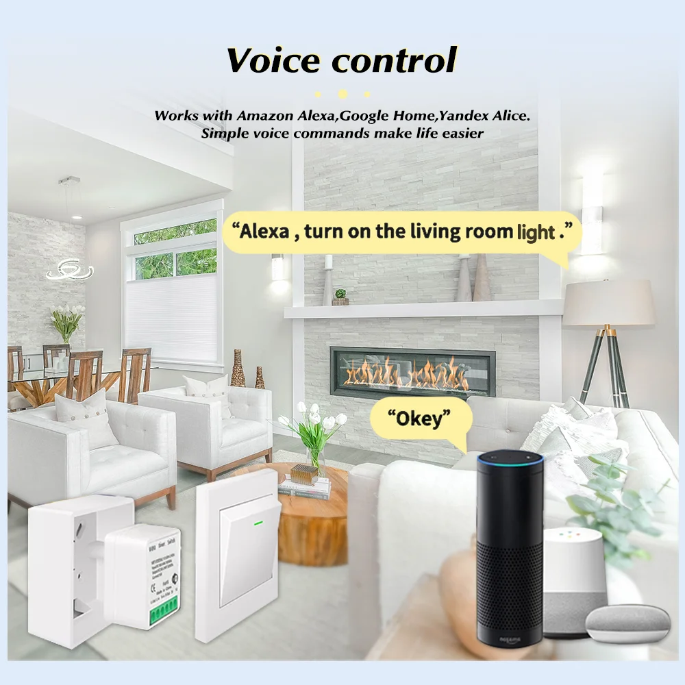 For Tuya Mini Smart WiFi Switc - Smart Home Life のレビューと価格