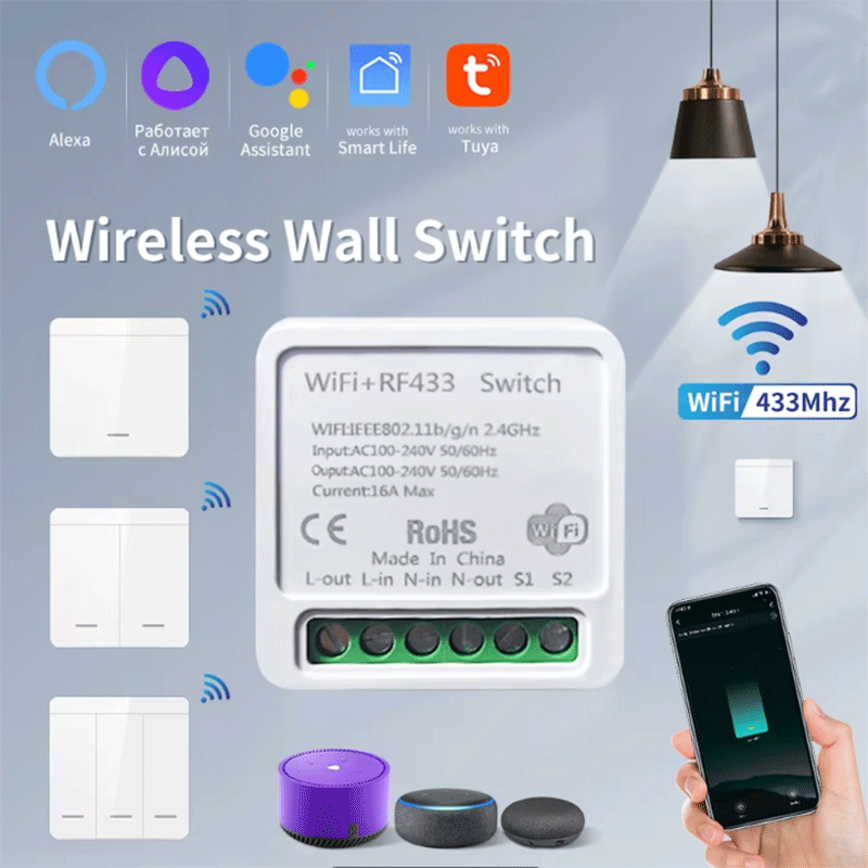 Tuya WiFi Smart Light Switch S - Smart Home Life のレビューと価格
