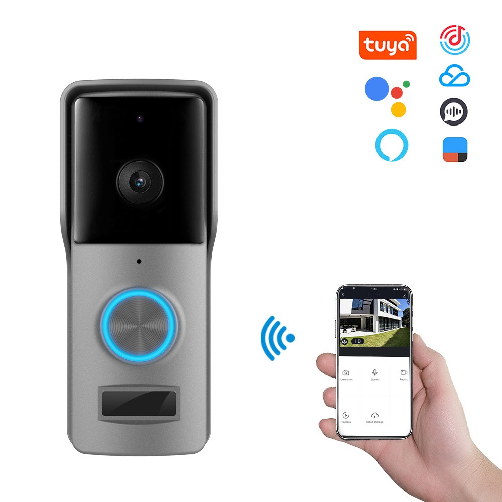 1080P Waterproof Wireless Vide - Smart Home Video Doorbell のレビューと価格