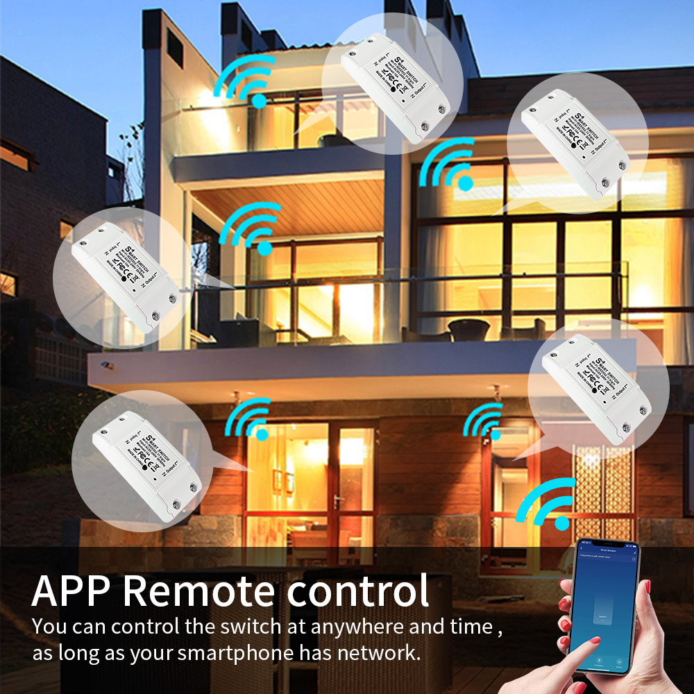 16A Tuya Wifi Smart Switch RF4 - Smart Home Voice Assistant のレビューと価格