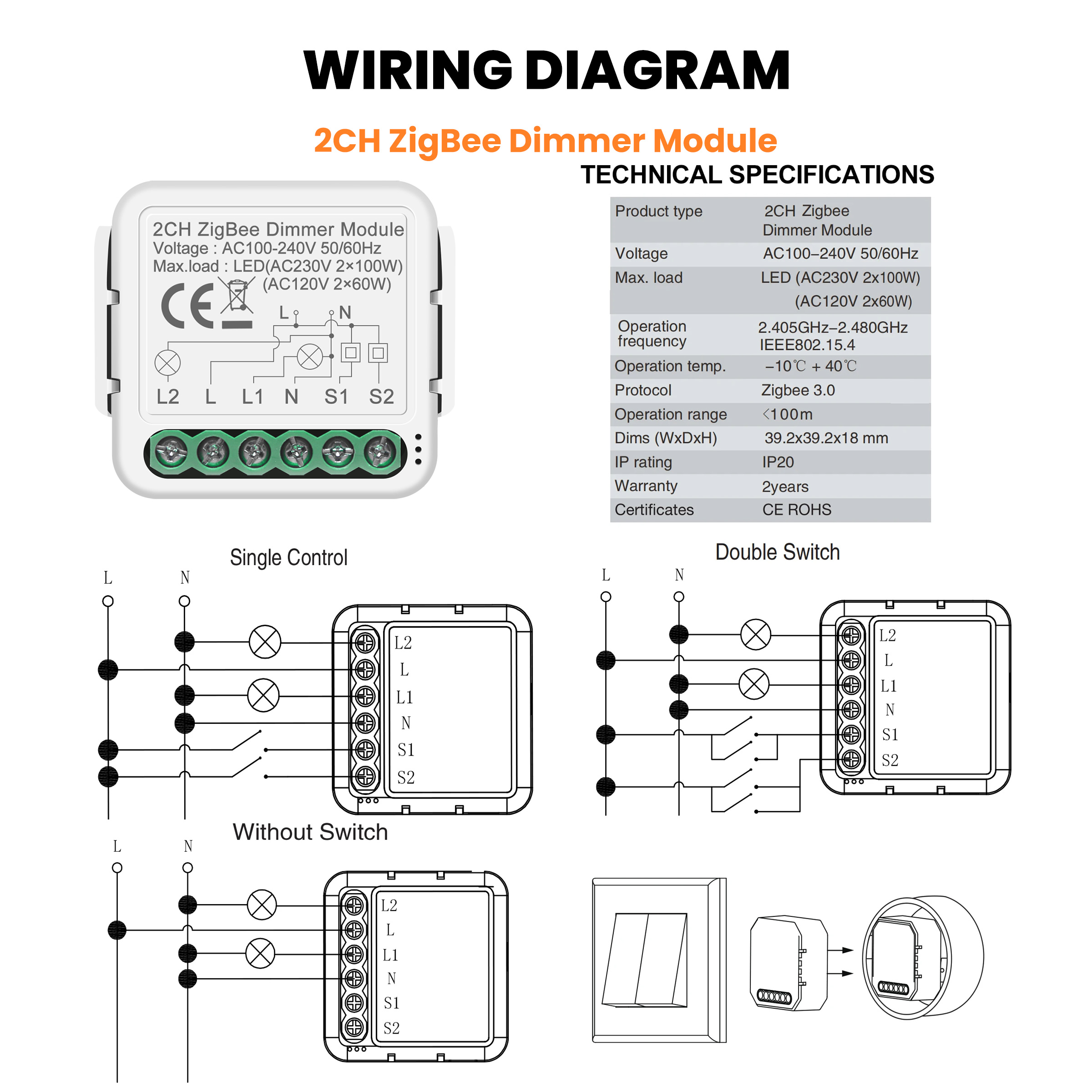 GIRIER Tuya Smart WiFi ZigBee  - Smart Home Life のレビューと価格