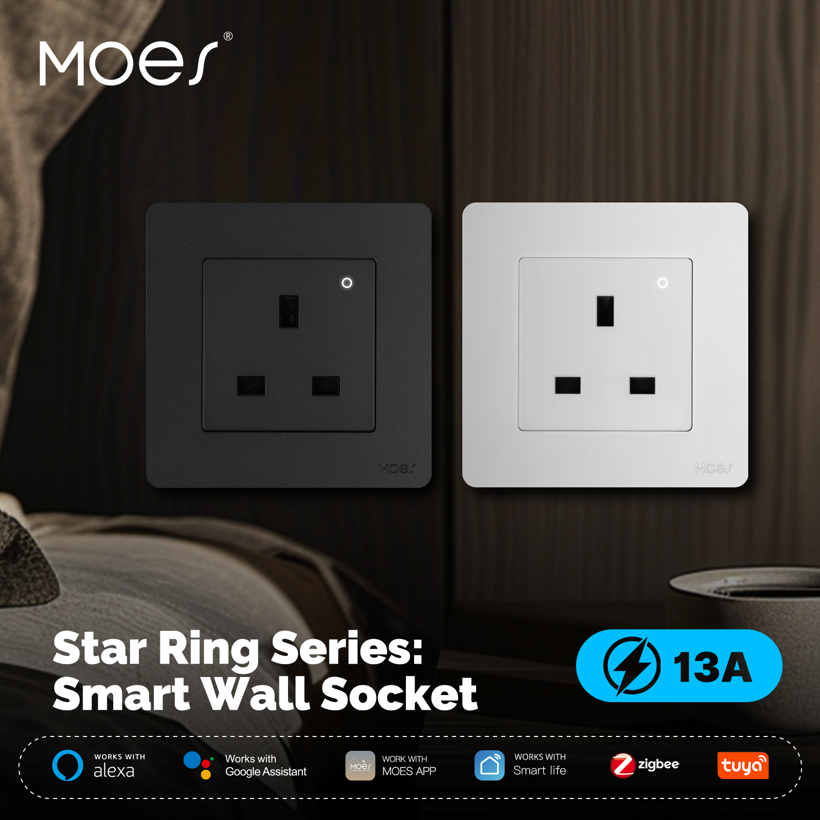 MOES Tuya ZigBee Smart Socket  - Smart Home Or Smart Home のレビューと価格