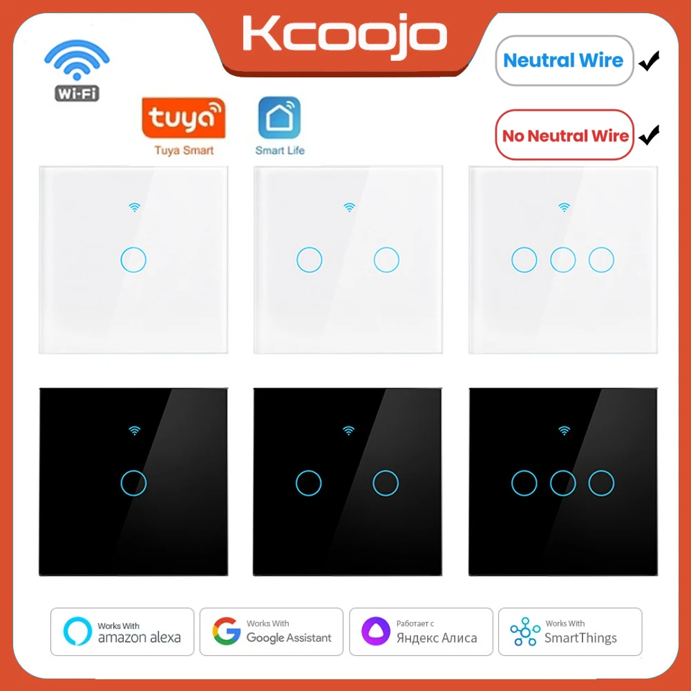 Tuya Wifi EU Smart Switches 1/ - Smart Home Life のレビューと価格