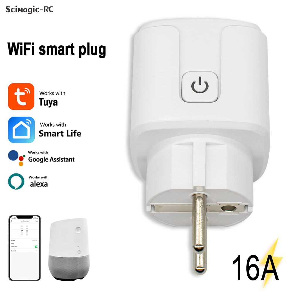 Tuya Smart Plug WiFi Socket 16 - Smart Home Monitoring のレビューと価格