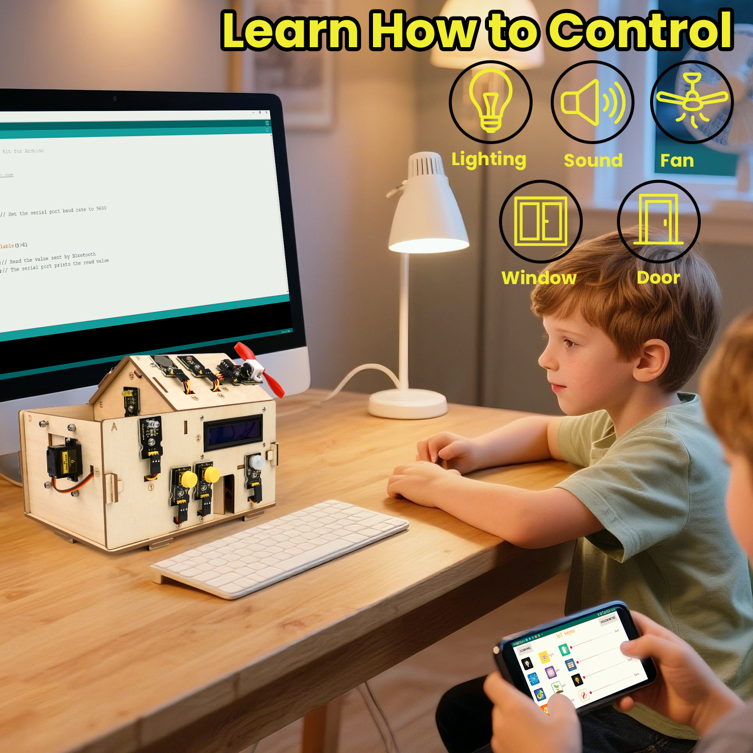 Keyestudio Smart Home IOT Kit  - Smart Home Arduino Project のレビューと価格