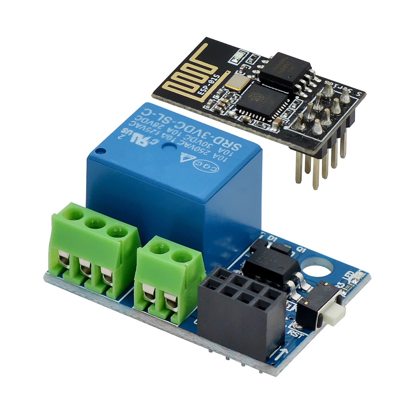 ESP-01S WiFi Relay Module 5V 1 - Smart Home Arduino Project のレビューと価格