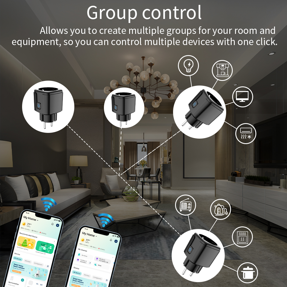 Tuya Smart Socket  WiFi Remote - Smart Home Energy Monitor のレビューと価格